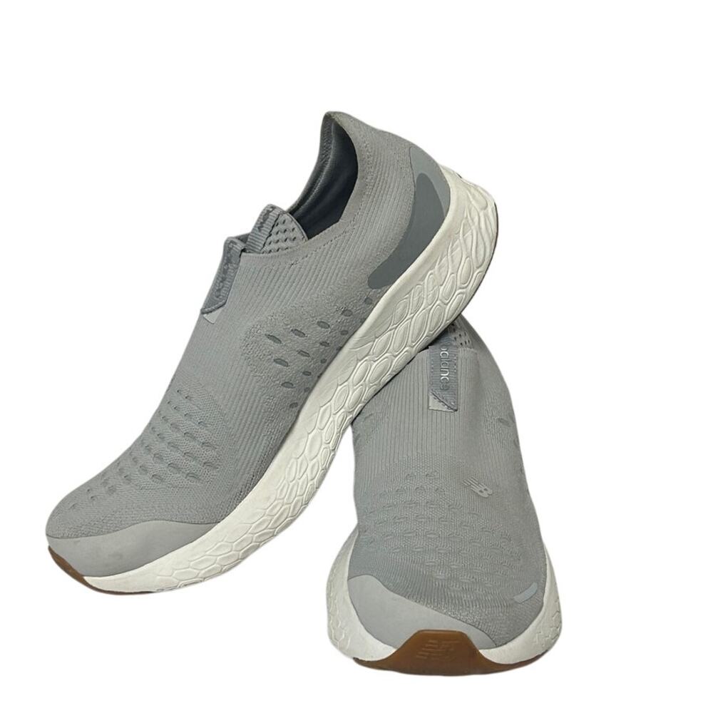 New Balance Fresh Foam x 1080 Unlaced slip-on light aluminum and gum